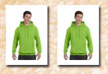 Hanes comfortblend pullover hoodie sweatshirt, -lime