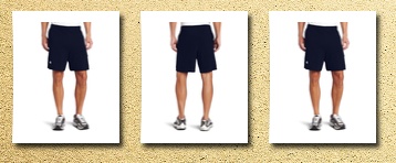 Russell Athletic men's pocket short, j. navy,